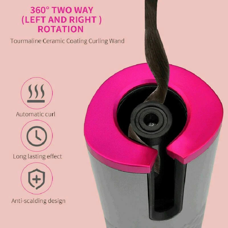 Cordless Auto Rotating Hair Curler