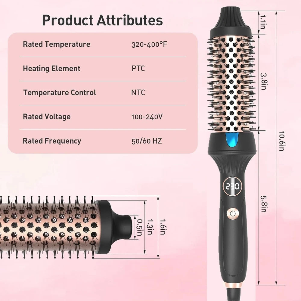 Ceramic Thermal Styling Hair Brush