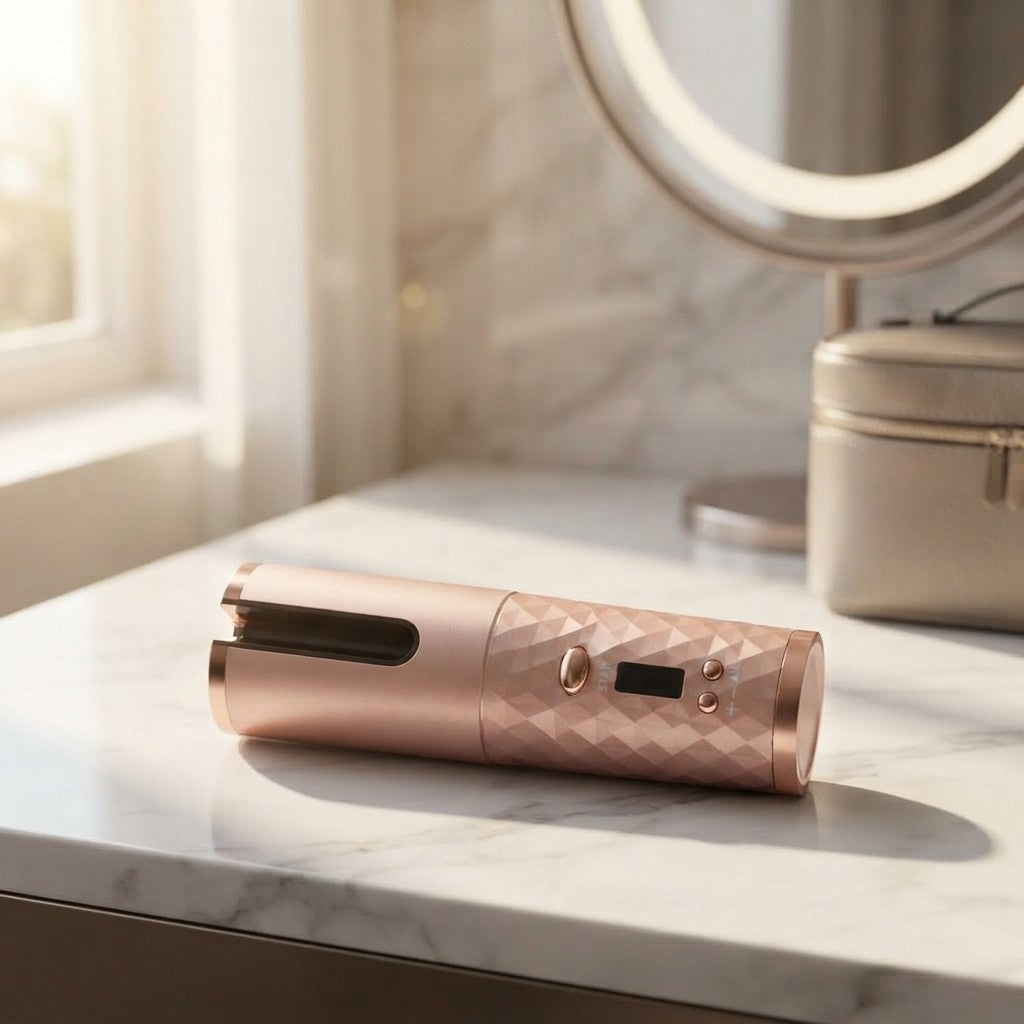 Cordless Auto Rotating Hair Curler